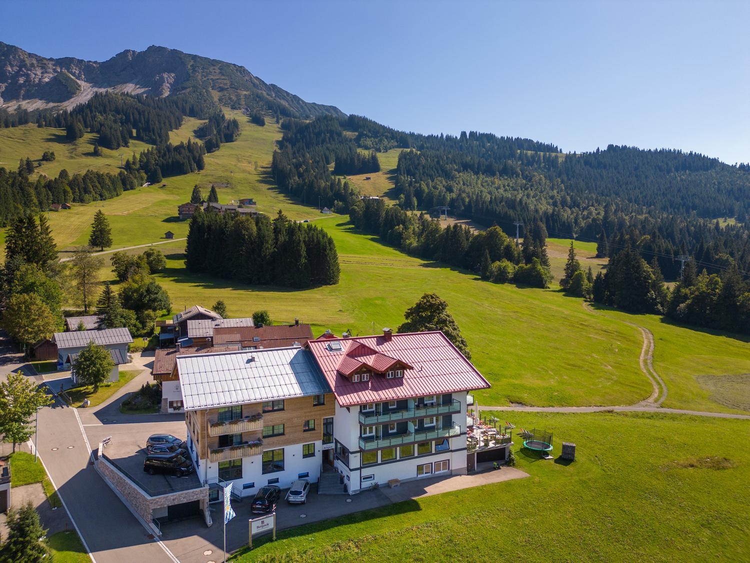 Bergzeit - Hotel & Appartements Oberjoch Exterior foto